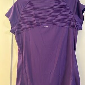 Adidas Women's Short Sleeve Purple Tee